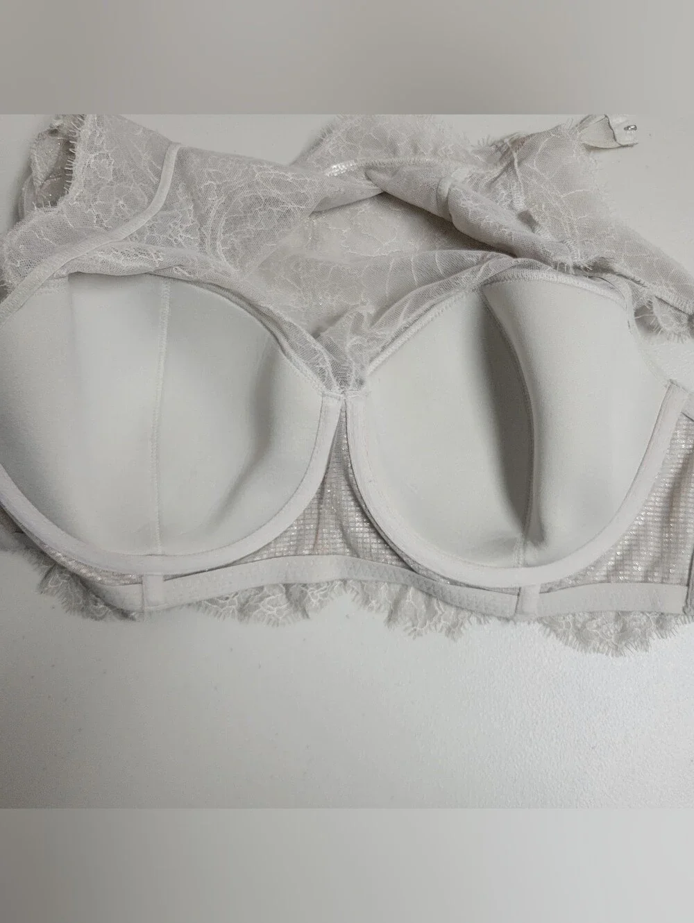 Victoria's Secret Dream Angels Gold High Neck Bralette Size 34DDD/G75